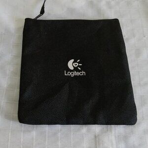 Original Logitech case for earphones with built-in microphone